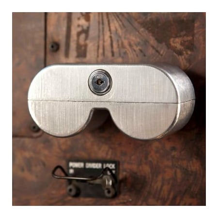 Jendyk Enterprises JENDYK Universal Fit Air Brake Truck Lock, Double Knob, Keyed Alike YOKEMK4-KA